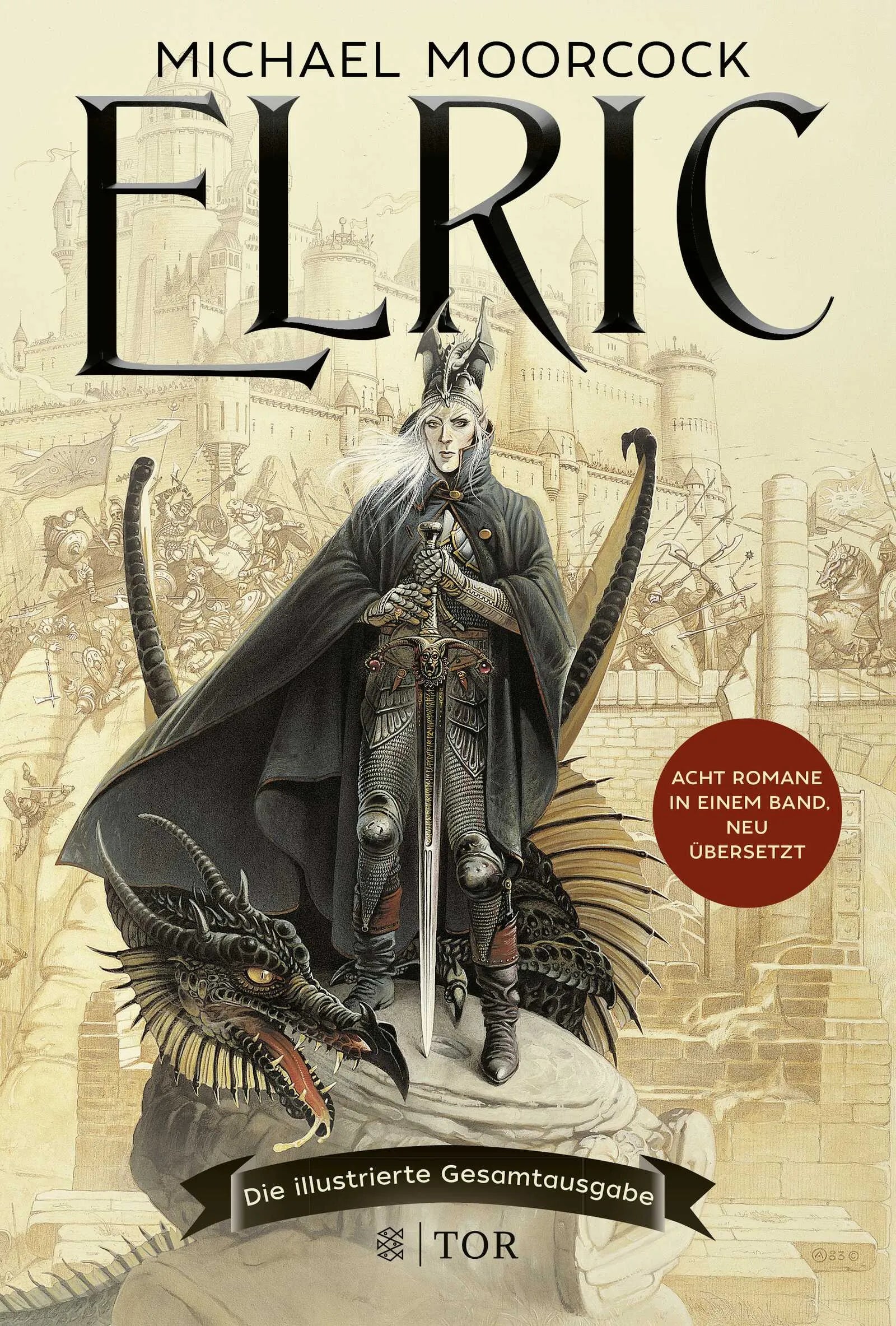 Buchcover von 'Elric' - Gebundene Ausgabe von Michael Moorcock
