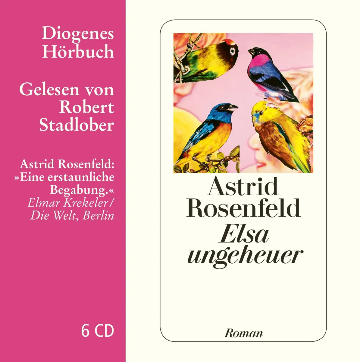 Buchcover von 'Elsa ungeheuer' - Hörbuch (CD) von Astrid Rosenfeld
