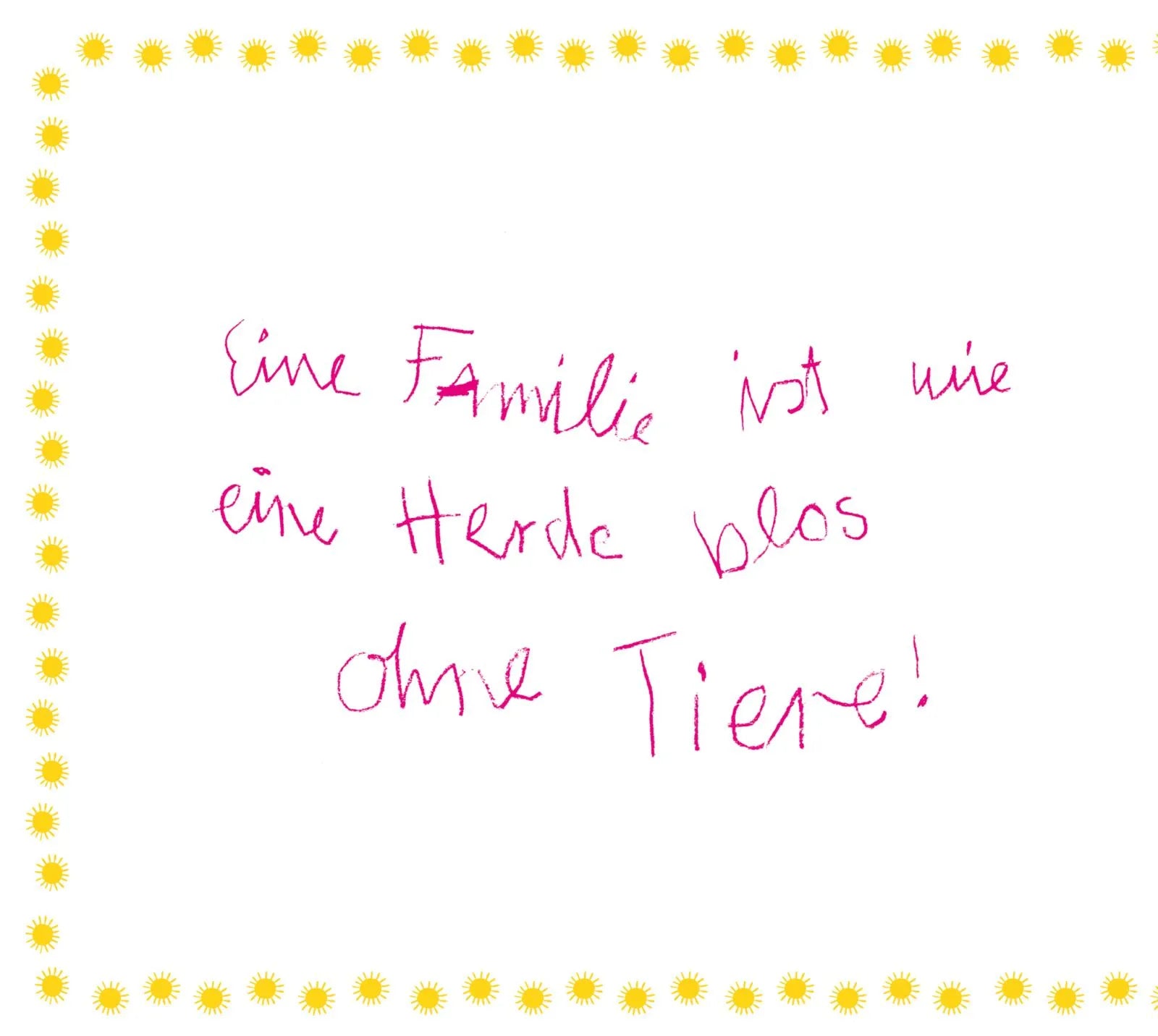 Abbildung von 'Eltern heisen Eltern weil sie viel elter sind'