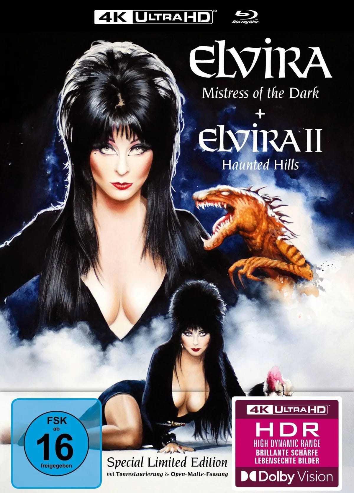 Elvira - Herrscherin der Dunkelheit (inkl. Elvir - Blu-ray 4K Ultra HD