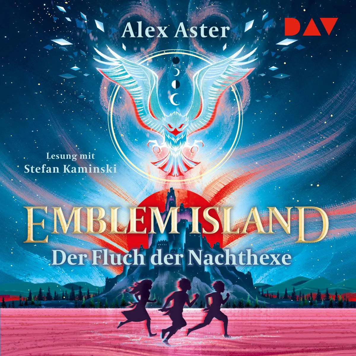 Cover: Emblem Island - Teil 1: Der Fluch der Nachthexe (Hörbuch Download) von Alex Aster