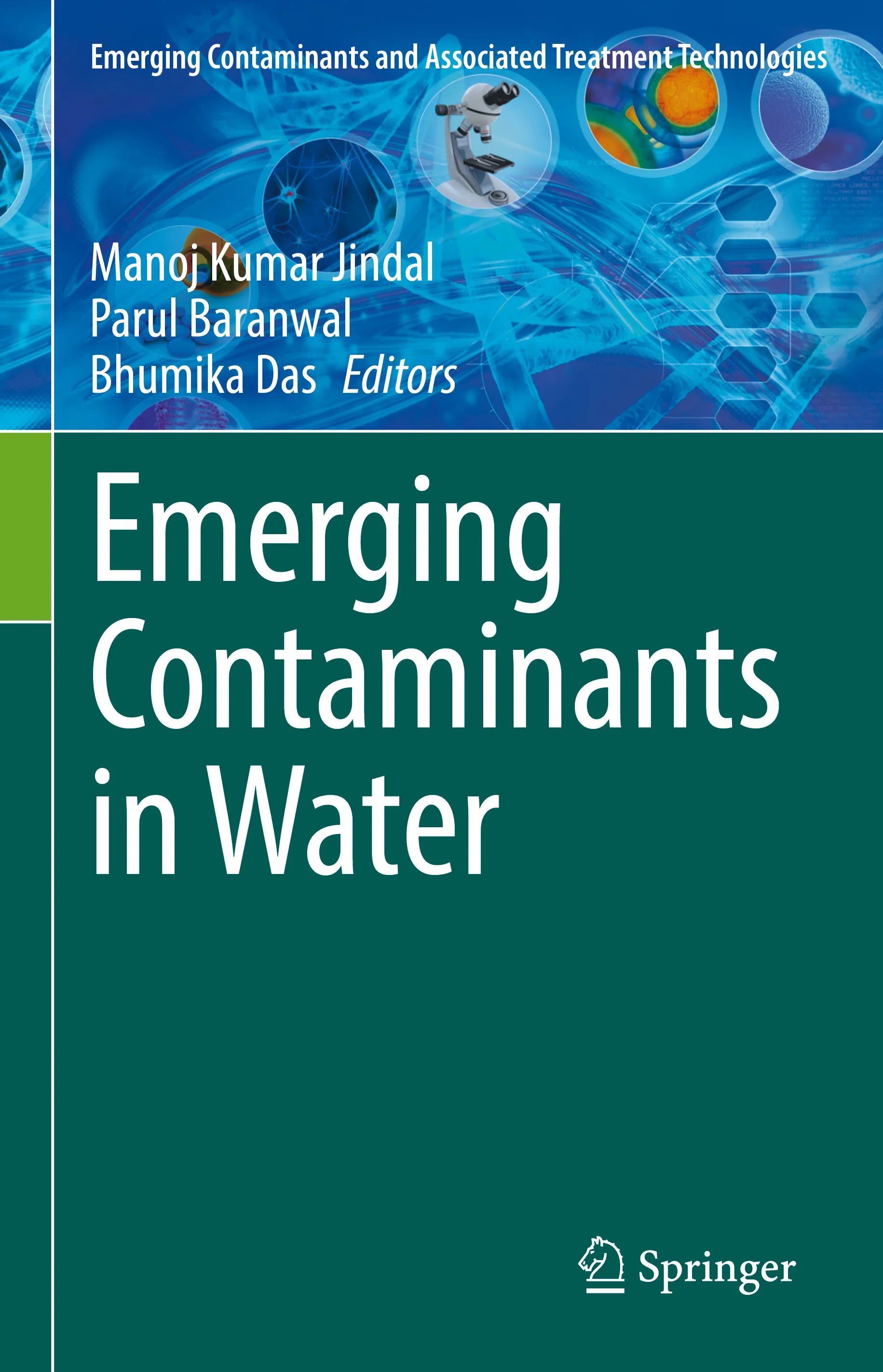 Cover: Emerging Contaminants in Water (E-Book)
