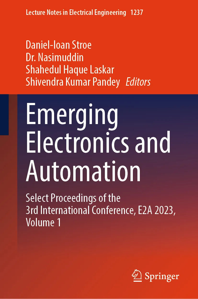 Cover: Emerging Electronics and Automation (E-Book)