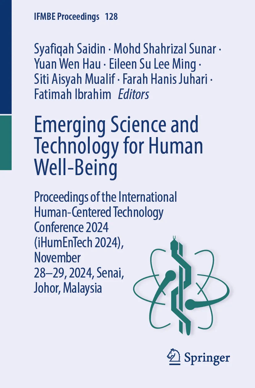 Cover: Emerging Science and Technology for Human Well-Being (E-Book)