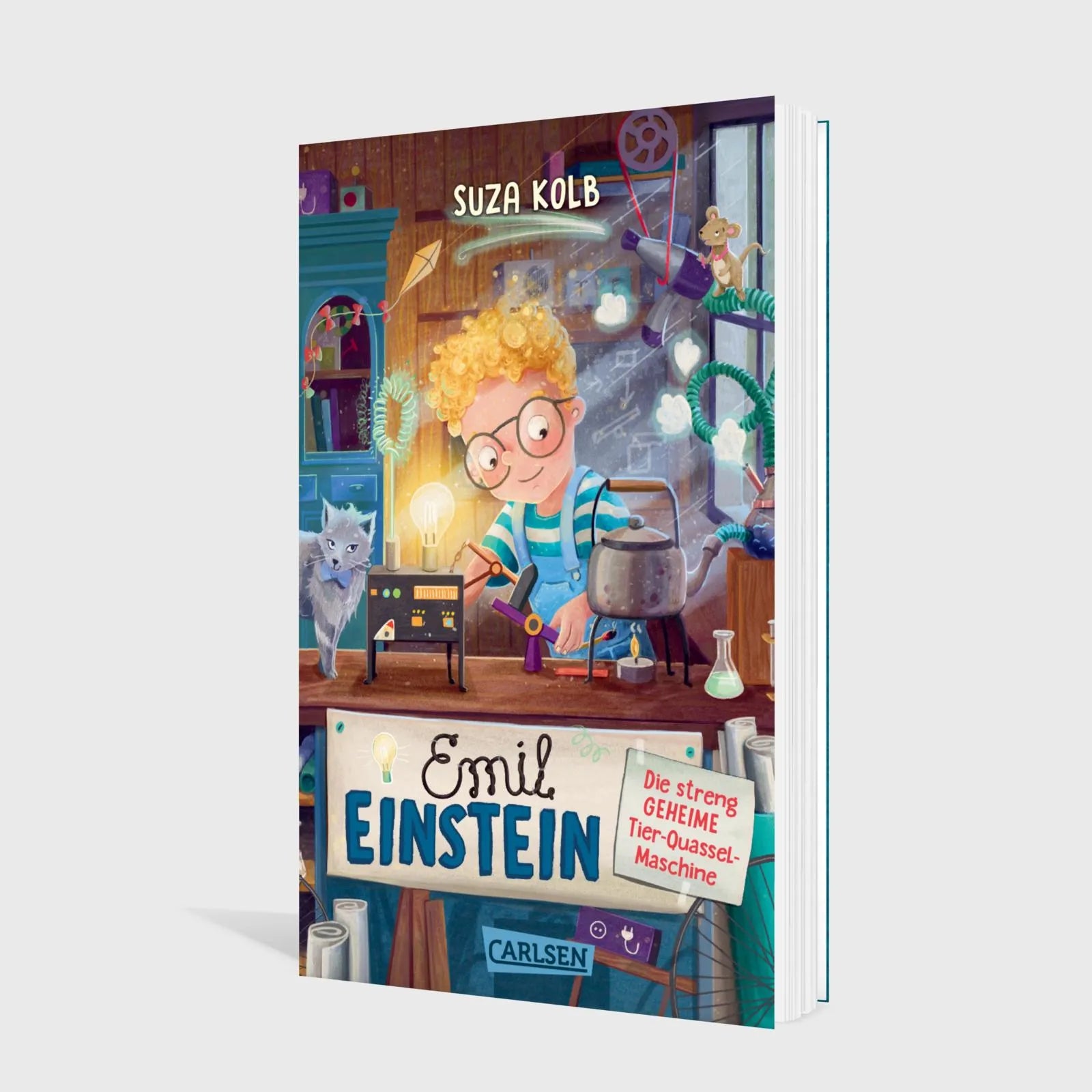 Suza Kolb - Emil Einstein 1: Die streng geheime Tier-Quassel-Maschine