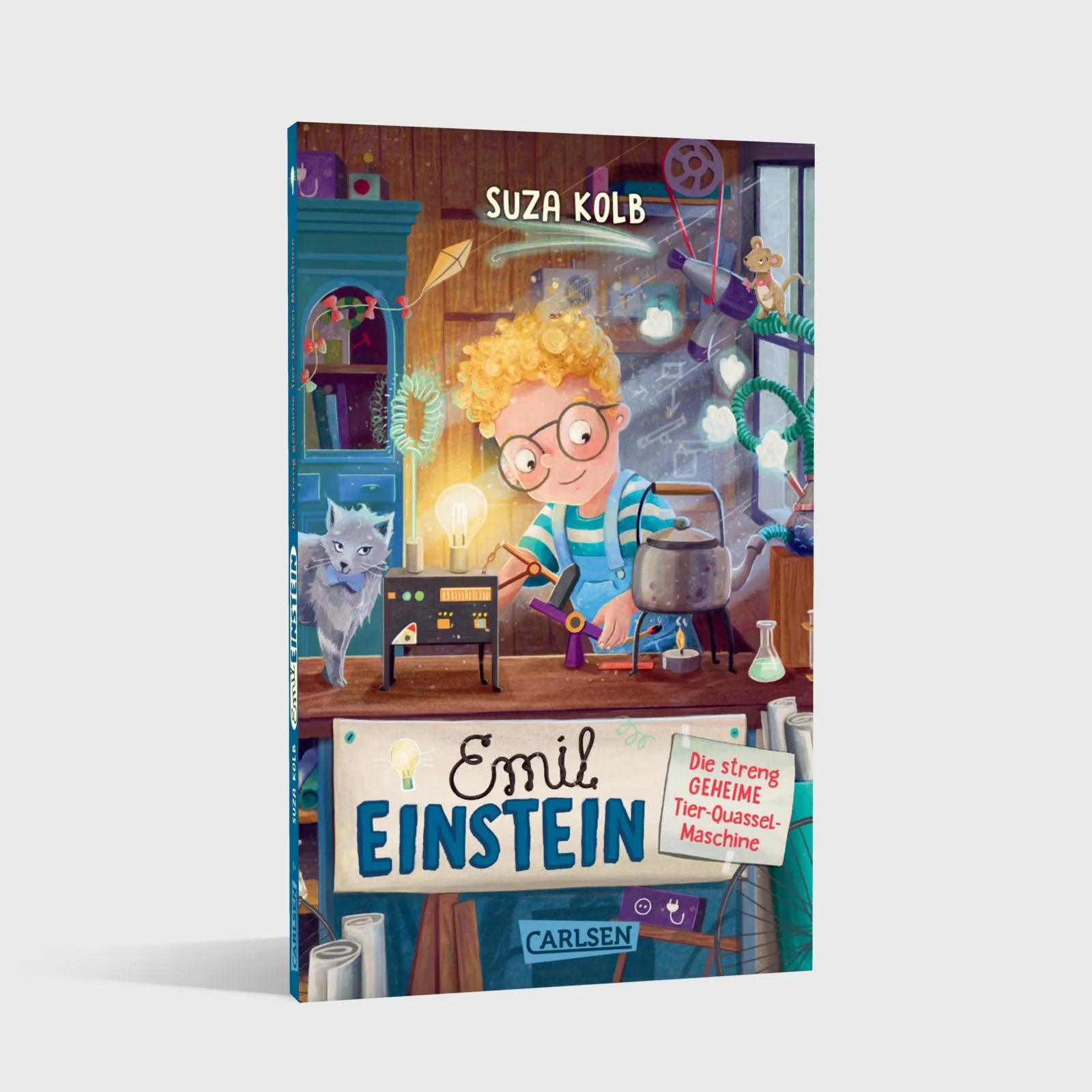 Produktansicht: Emil Einstein 1: Die streng geheime Tier-Quassel-Maschine (Taschenbuch)