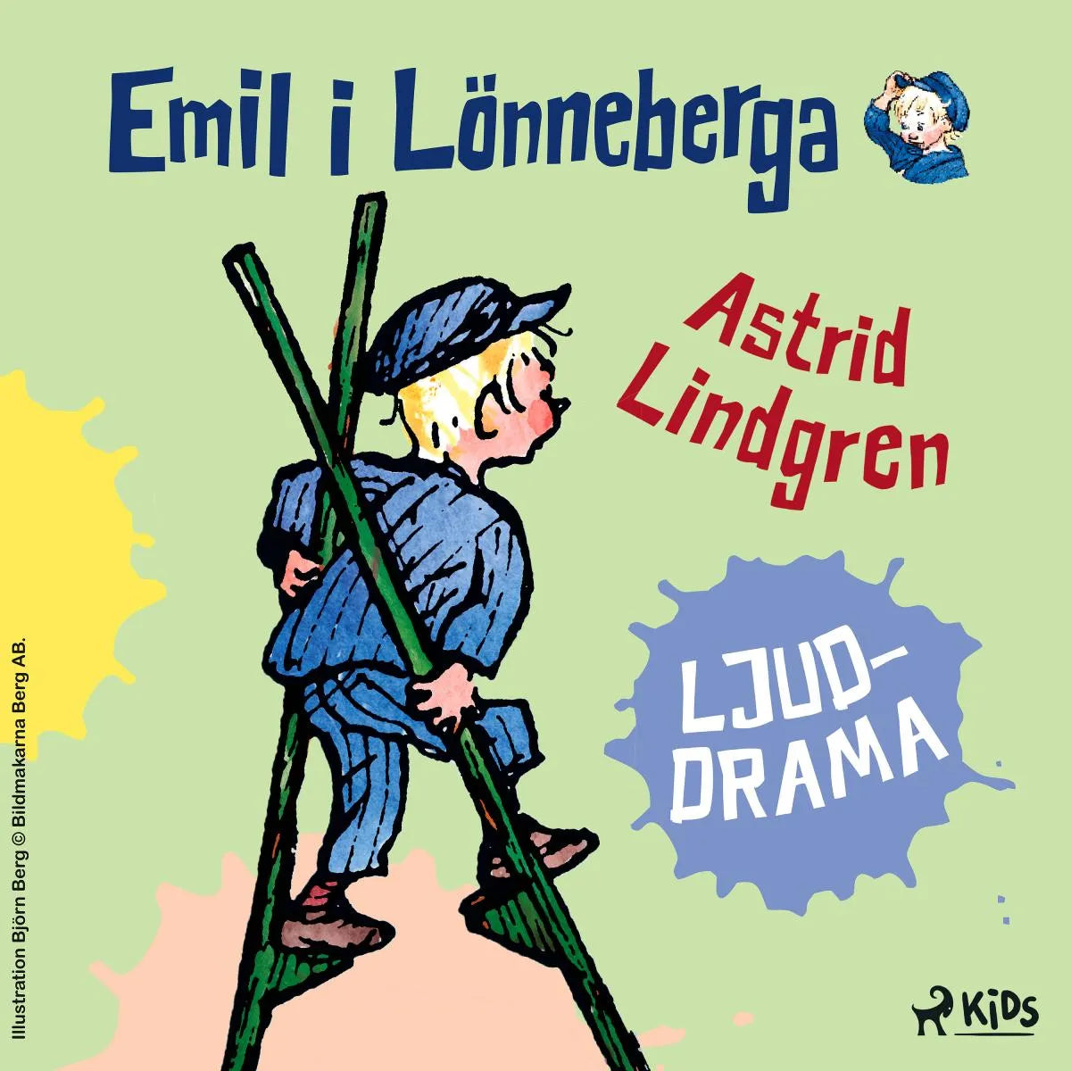 Cover: Emil i Lönneberga - Ljuddrama (Hörbuch Download) von Astrid Lindgren