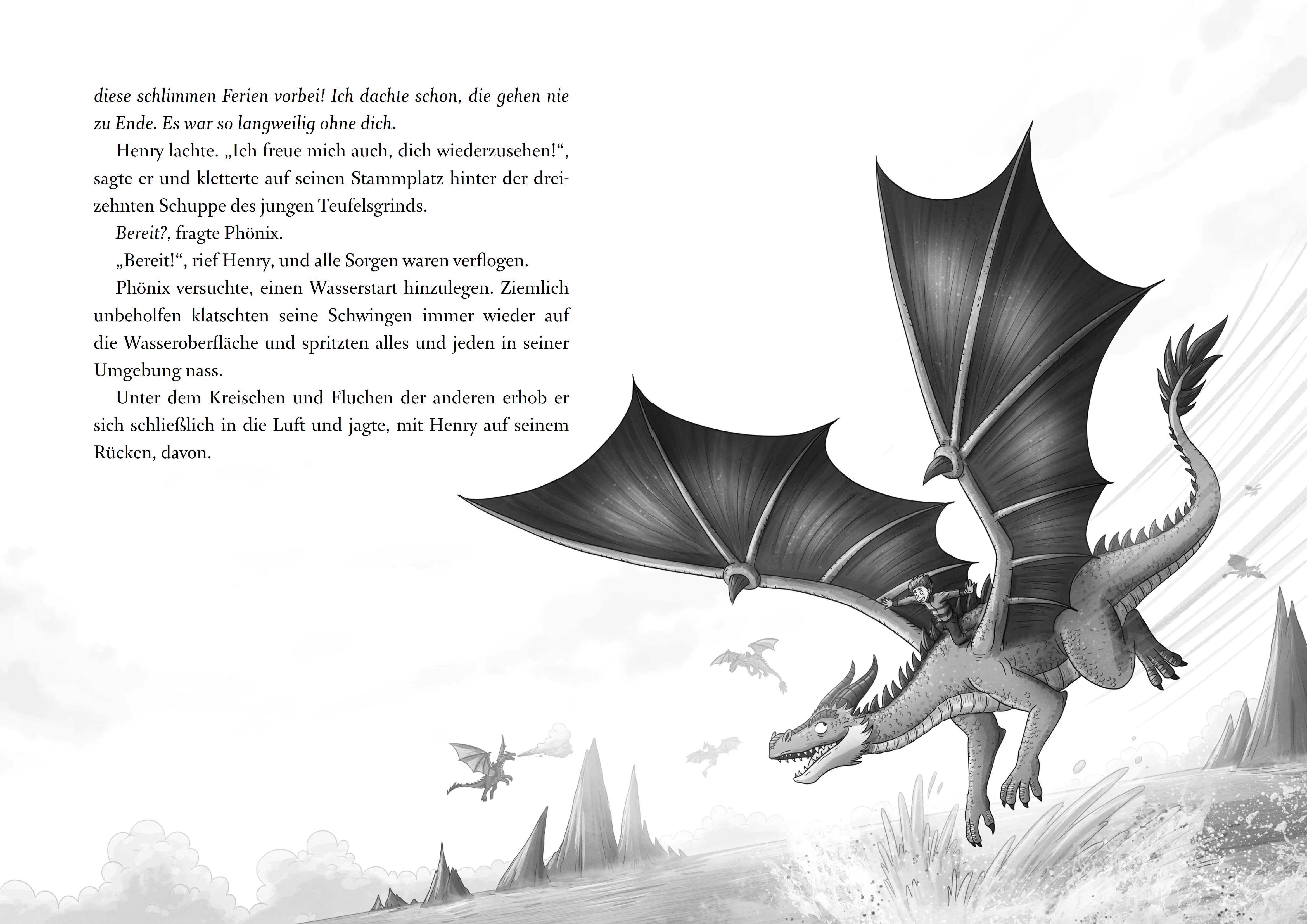 Produktansicht: Die geheime Drachenschule - Das Erwachen der Blattfinger (Gebundene Ausgabe)
