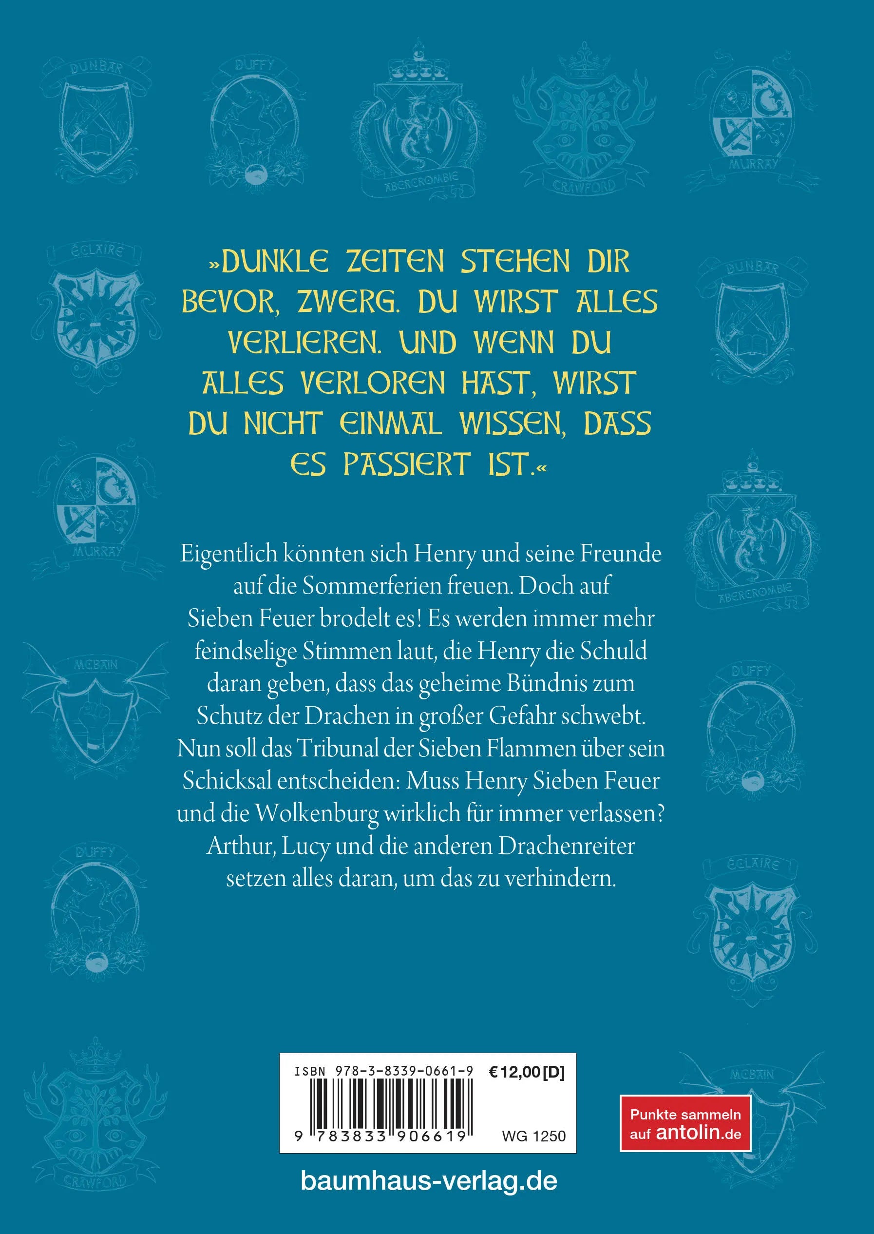Produktansicht: Die geheime Drachenschule - Das Tribunal der Sieben Flammen (Gebundene Ausgabe)