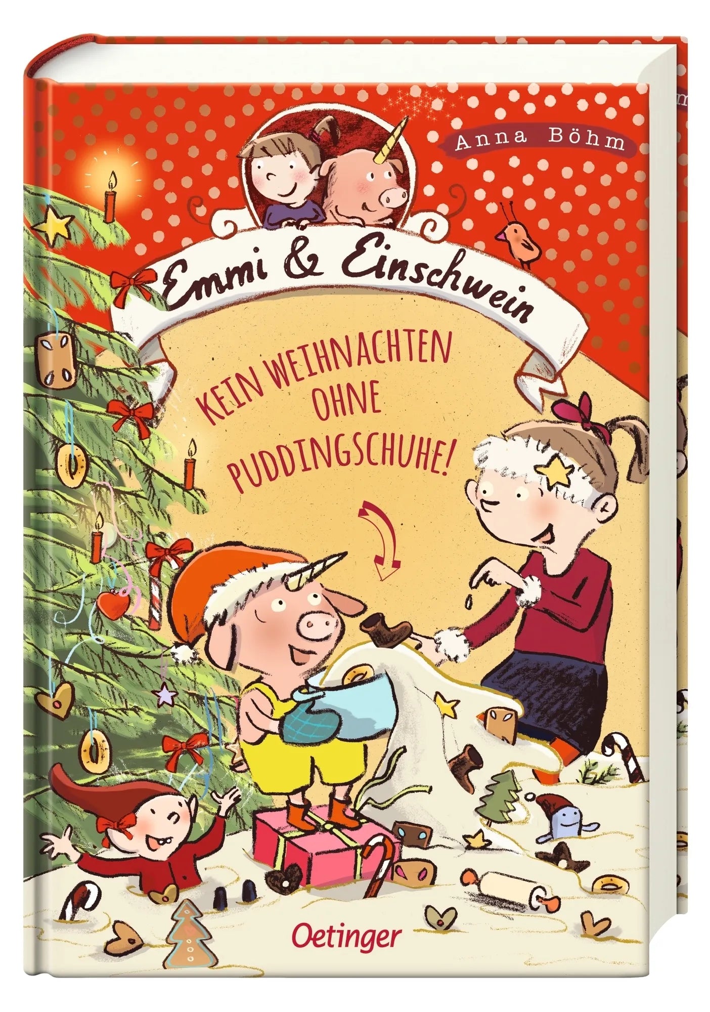 Produktansicht: Emmi & Einschwein 4. Kein Weihnachten ohne Puddingschuhe! (Gebundene Ausgabe)