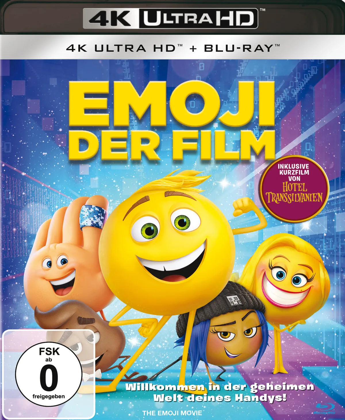 Emoji - Der Film (+ BR) - Blu-ray 4K Ultra HD