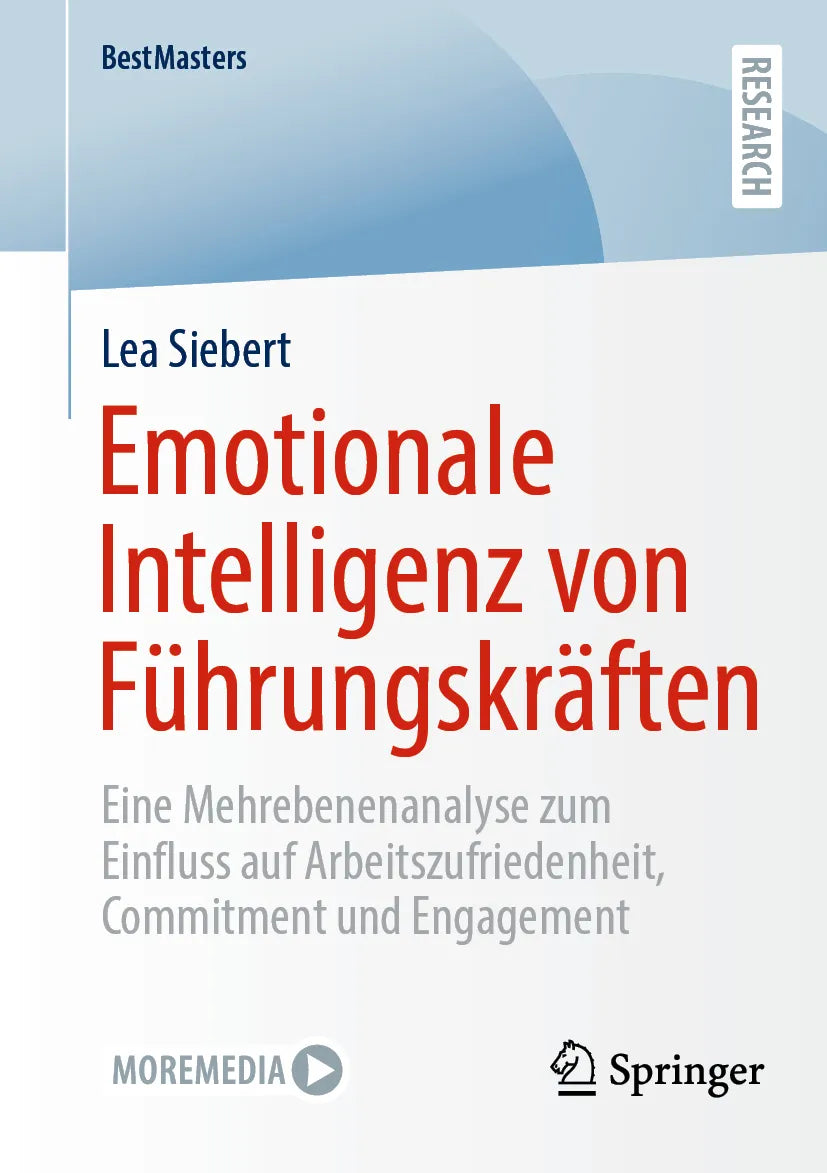 Cover: Emotionale Intelligenz von Führungskräften (E-Book) von Lea Siebert