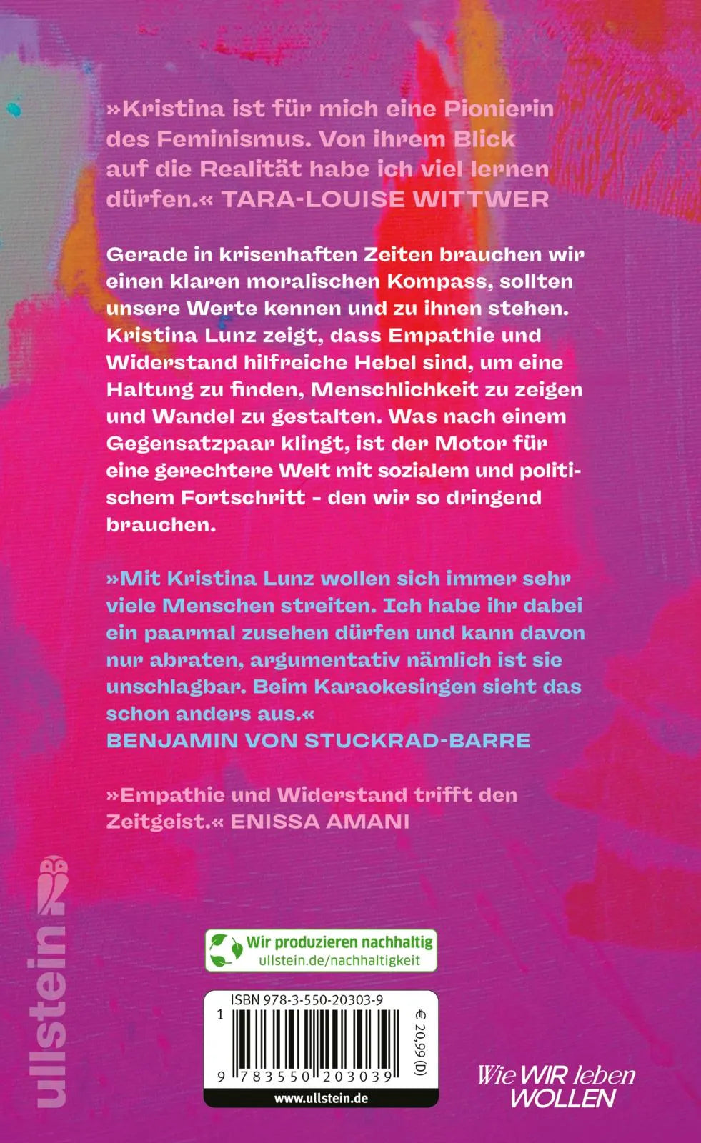 Rückseite: Empathie und Widerstand (Hardcover)