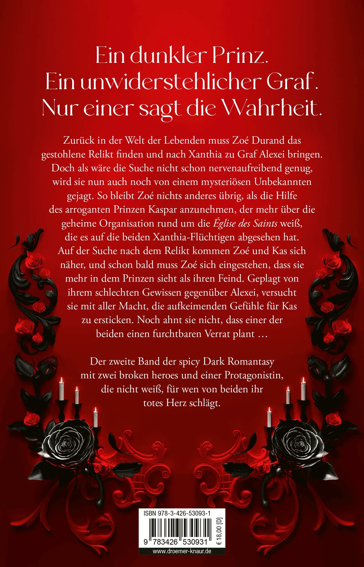 Rückseite: Empire of Sins and Souls 2 - Das gestohlene Herz (Paperback)