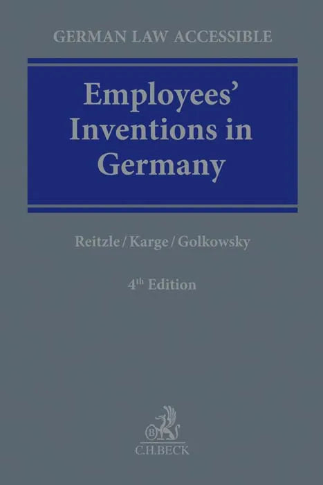 Buchcover von 'Employees' Inventions in Germany' - Gebundene Ausgabe von Helmuth Reitzle