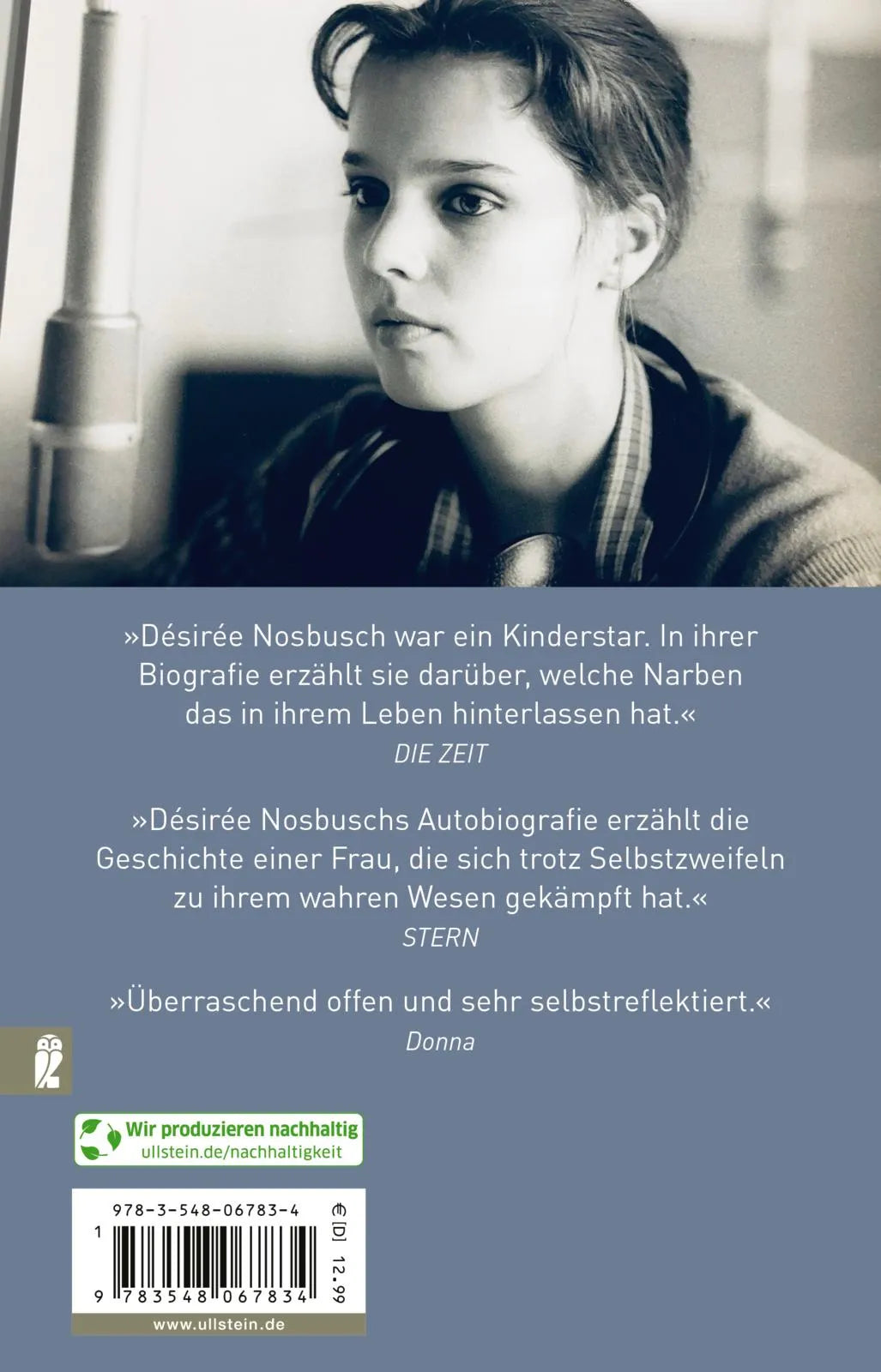 Buchrückseite von 'Endlich noch nicht angekommen' mit Klappentext - Taschenbuch