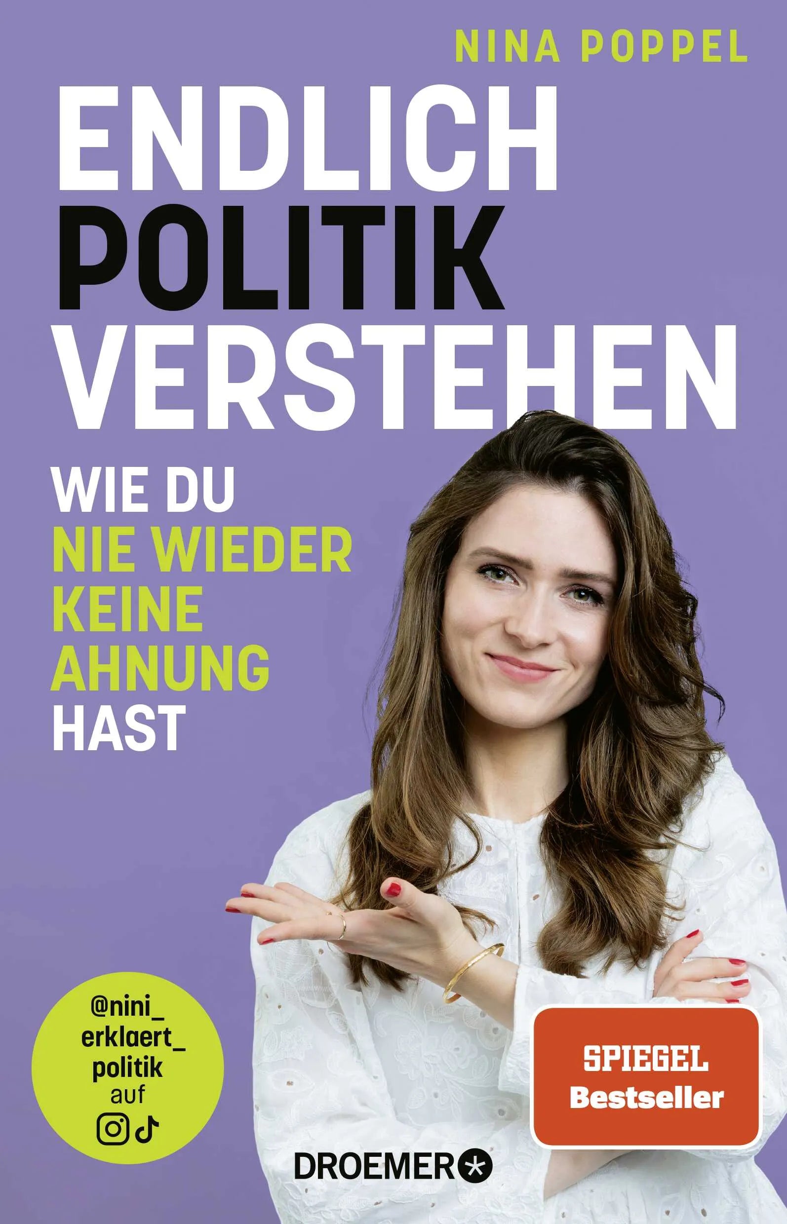 Buchcover von 'Endlich Politik verstehen' - Paperback von Nina Poppel