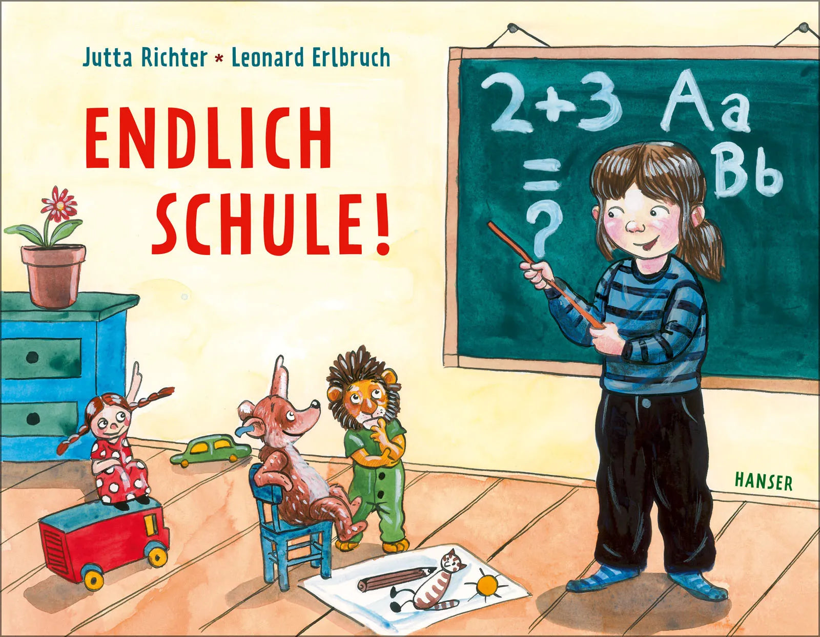 Buchcover von 'Endlich Schule!' - Gebundene Ausgabe von Jutta Richter