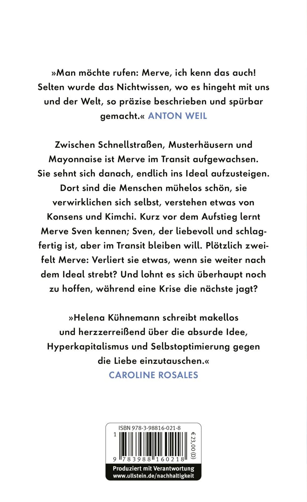 Rückseite: Endzeitgemäß (Hardcover)
