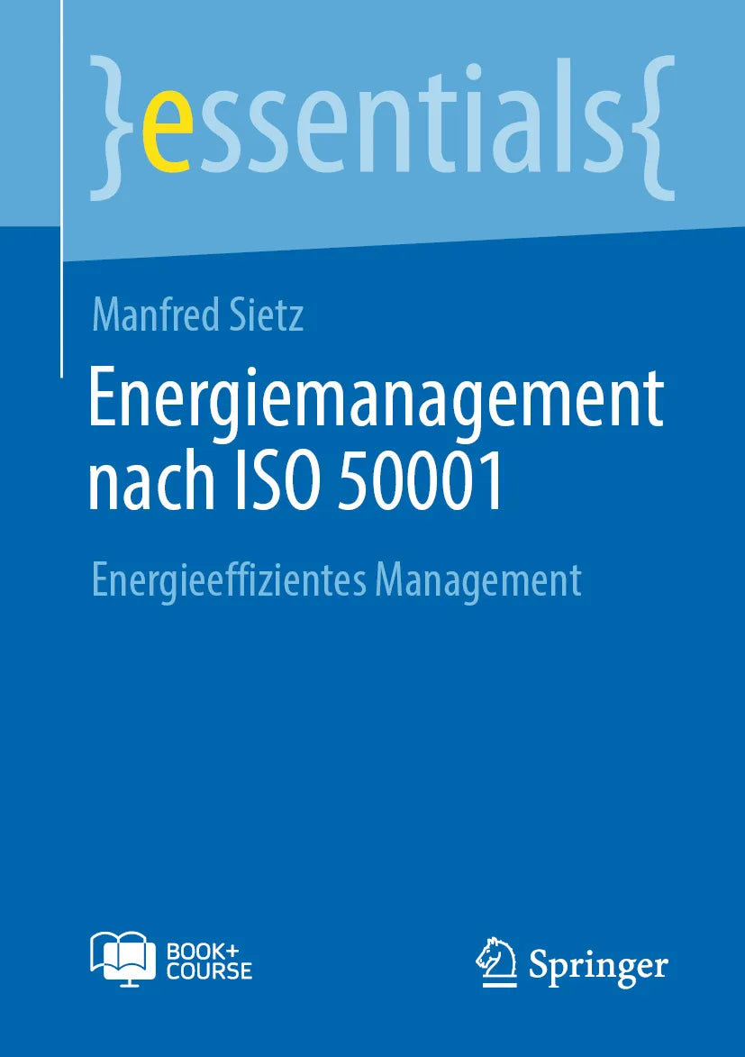 Cover: Energiemanagement nach ISO 50001 (E-Book) von Manfred Sietz
