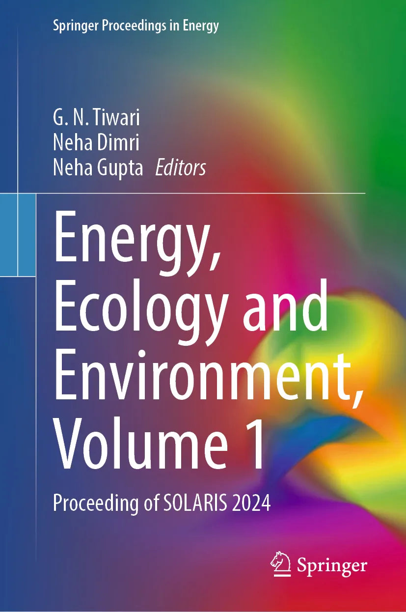Cover: Energy, Ecology and Environment, Volume 1 (E-Book)
