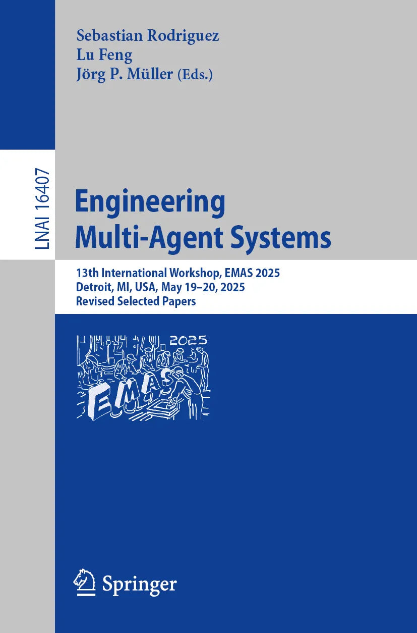 Cover: Engineering Multi-Agent Systems (E-Book)