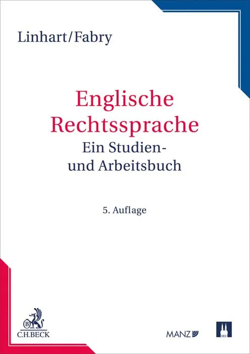 Buchcover von 'Englische Rechtssprache' - Taschenbuch von Karin Linhart