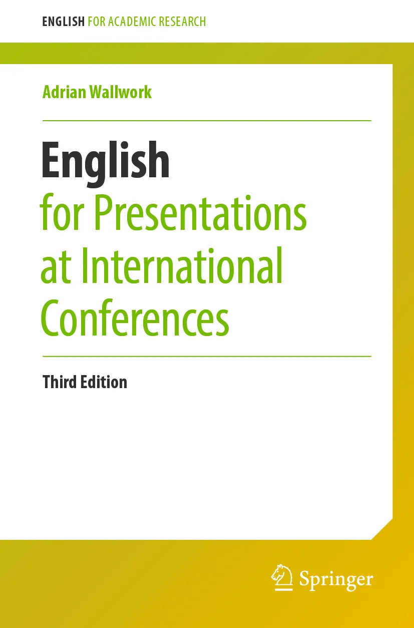 Cover: English for Presentations at International Conferences (E-Book) von Adrian Wallwork