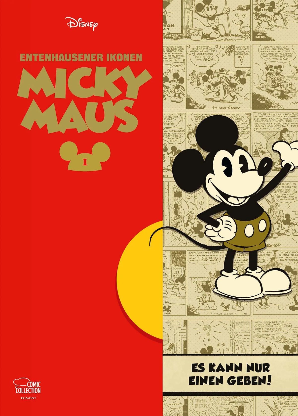 Cover: Entenhausener Ikonen - Micky Maus I (Hardcover) von Walt Disney