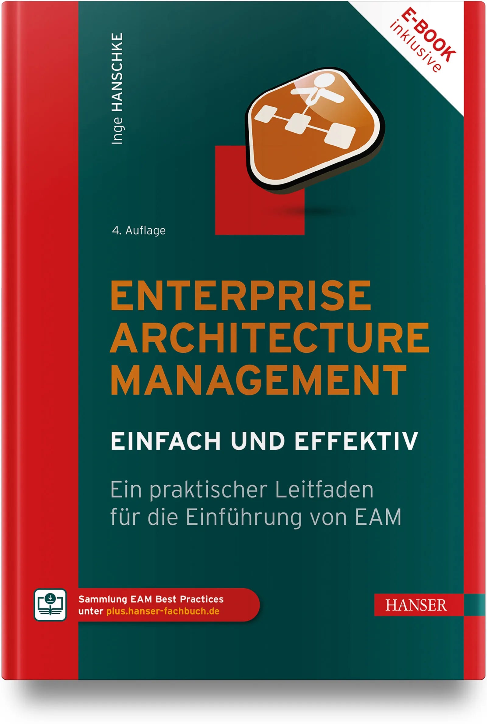 Buchcover von 'Enterprise Architecture Management – einfach und effektiv' - Buch von Inge Hanschke