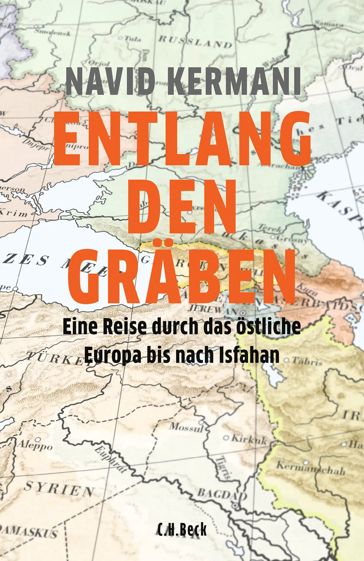Buchcover von 'Entlang den Gräben' - Gebundene Ausgabe von Navid Kermani