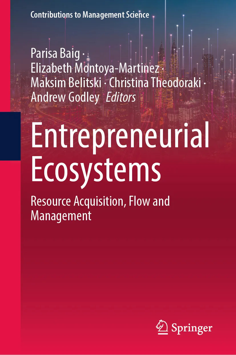 Cover: Entrepreneurial Ecosystems (E-Book)