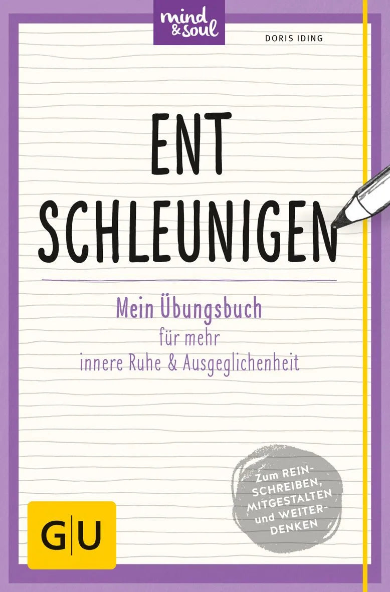 Cover: Entschleunigen (Hardcover) von Doris Iding