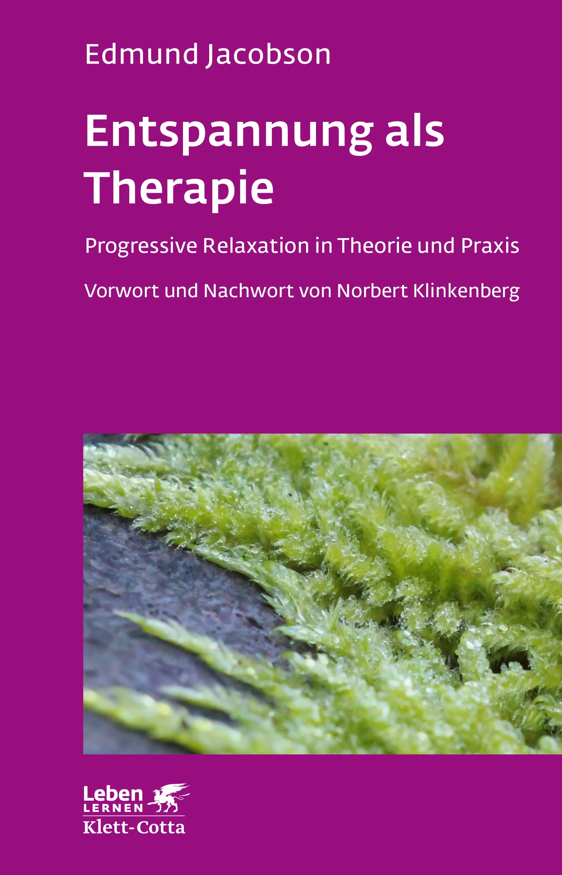 Buchcover von 'Entspannung als Therapie' - Paperback von Edmund Jacobson