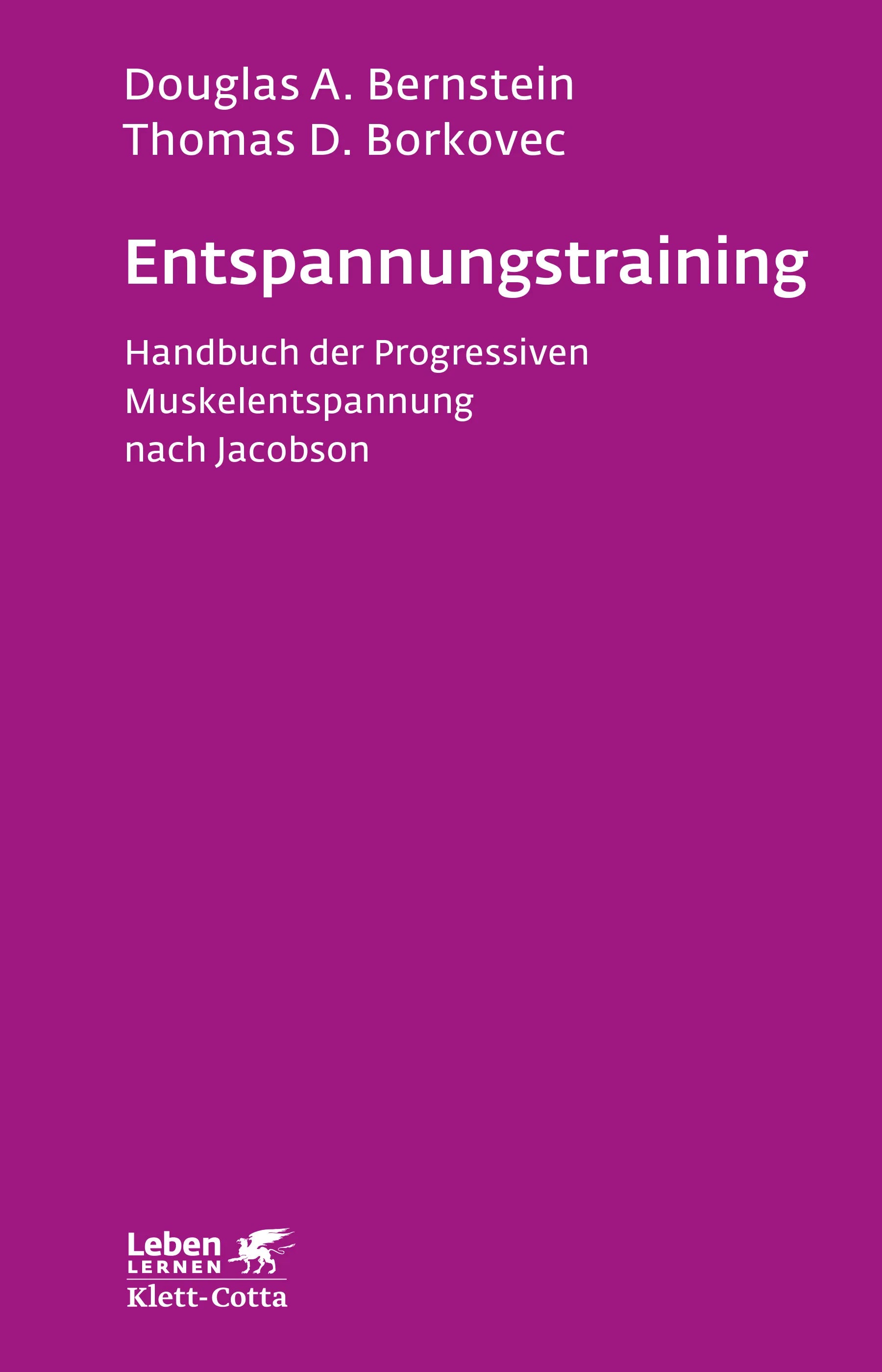 Buchcover von 'Entspannungs-Training' - Paperback von Douglas A. Bernstein