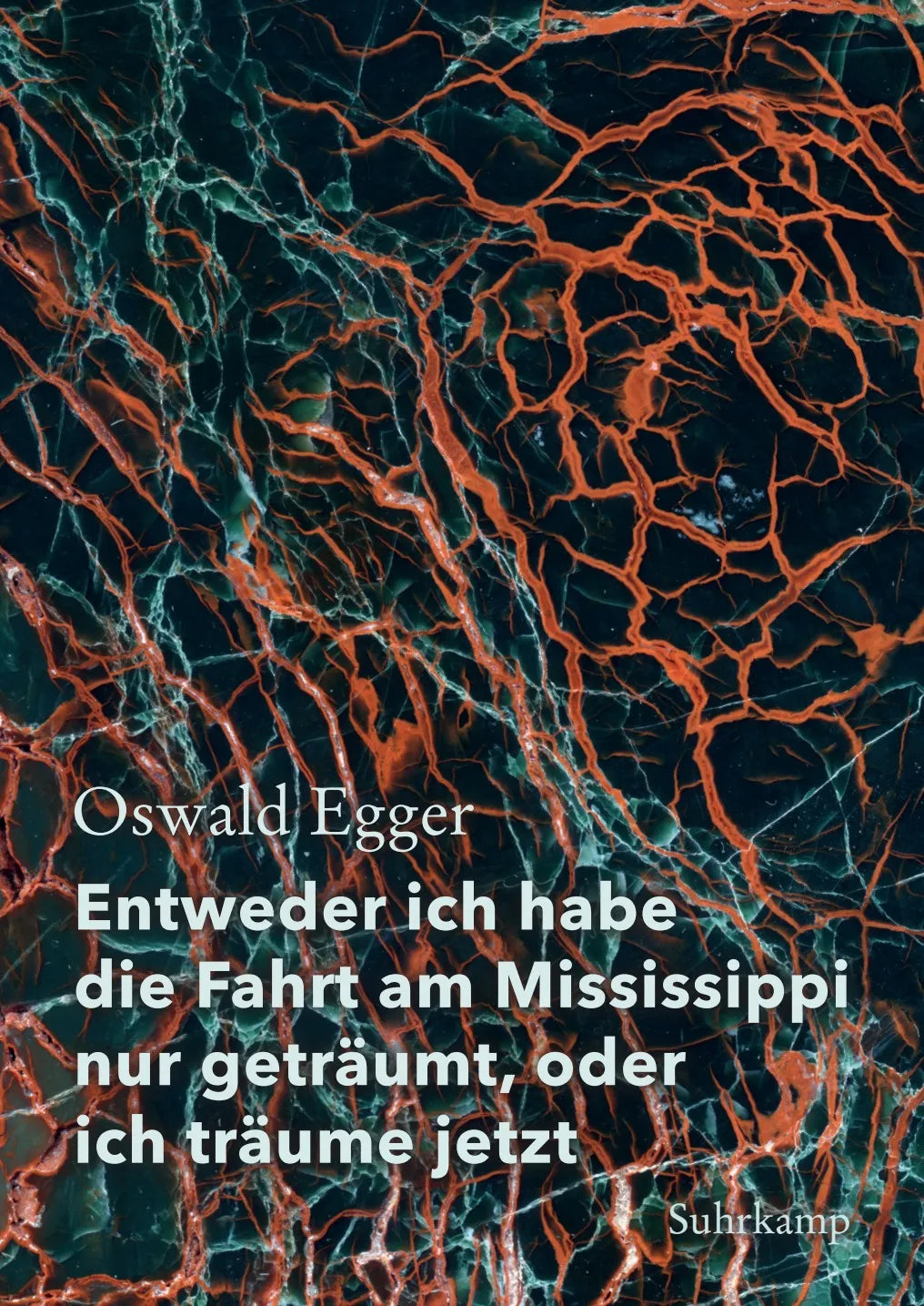 Buchcover von 'Entweder ich habe die Fahrt am Mississippi nur geträumt, oder ich träume jetzt' - Gebundene Ausgabe von Oswald Egger