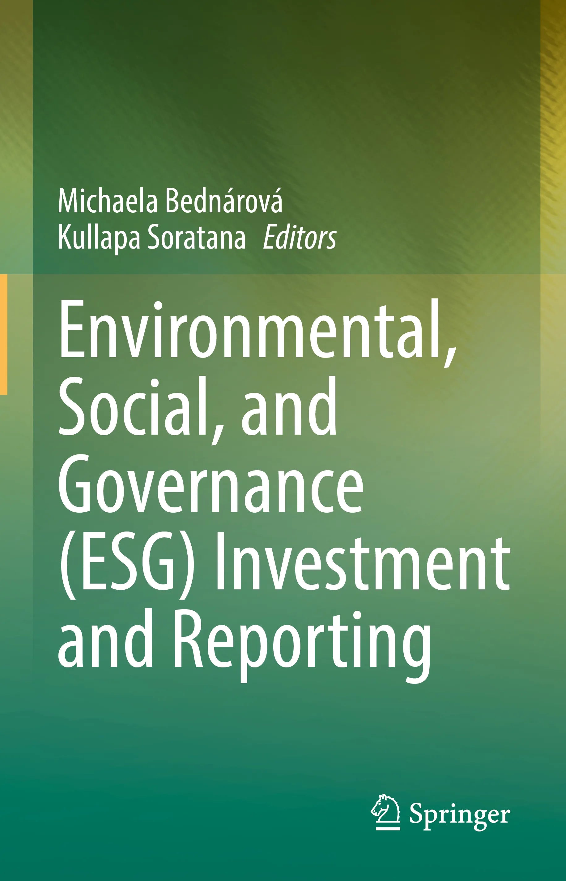 Cover: Environmental, Social, and Governance (E-Book)