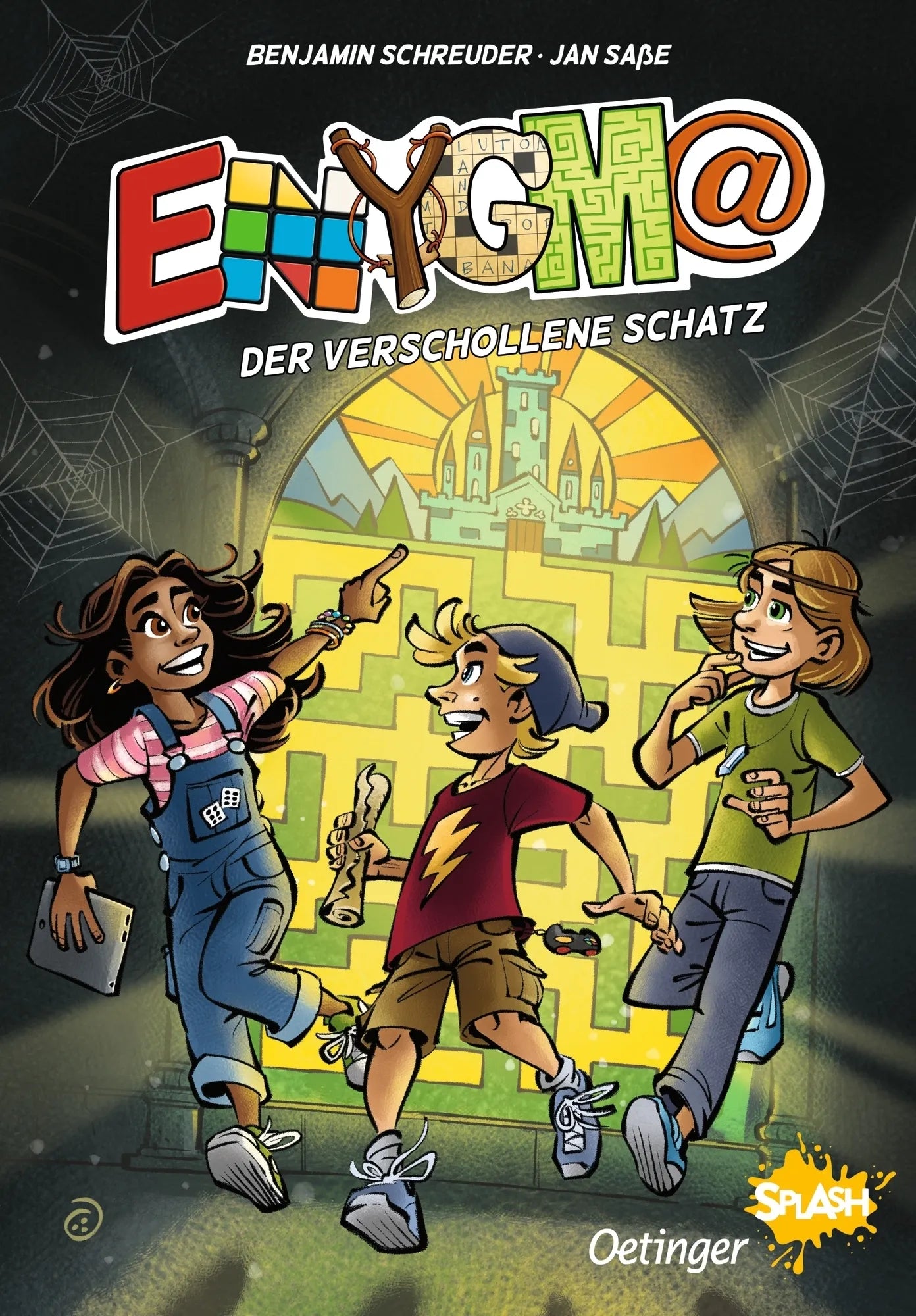 Buchcover von 'Enygma. Der verschollene Schatz' - Gebundene Ausgabe von Benjamin Schreuder
