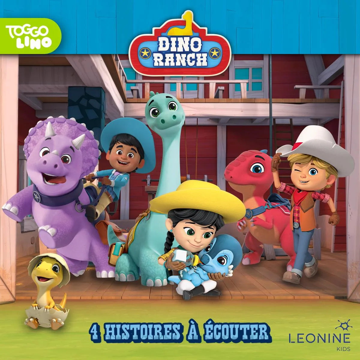 Cover: Épisode 41-44: Perdu dans le brouillard (Hörbuch Download) von Dino Ranch (Français)