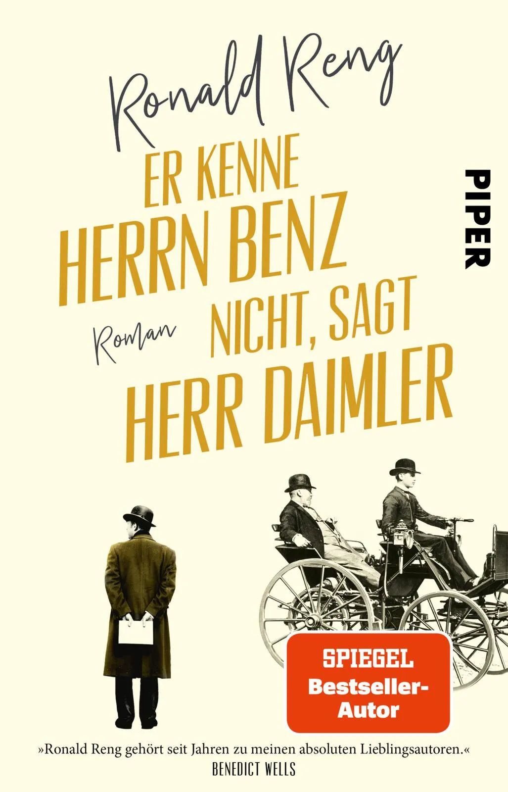 Cover: Er kenne Herrn Benz nicht, sagt Herr Daimler (Taschenbuch) von Ronald Reng