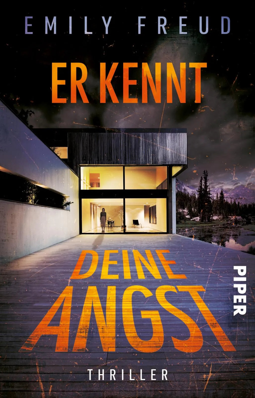 Buchcover von 'Er kennt deine Angst' - Taschenbuch von Emily Freud