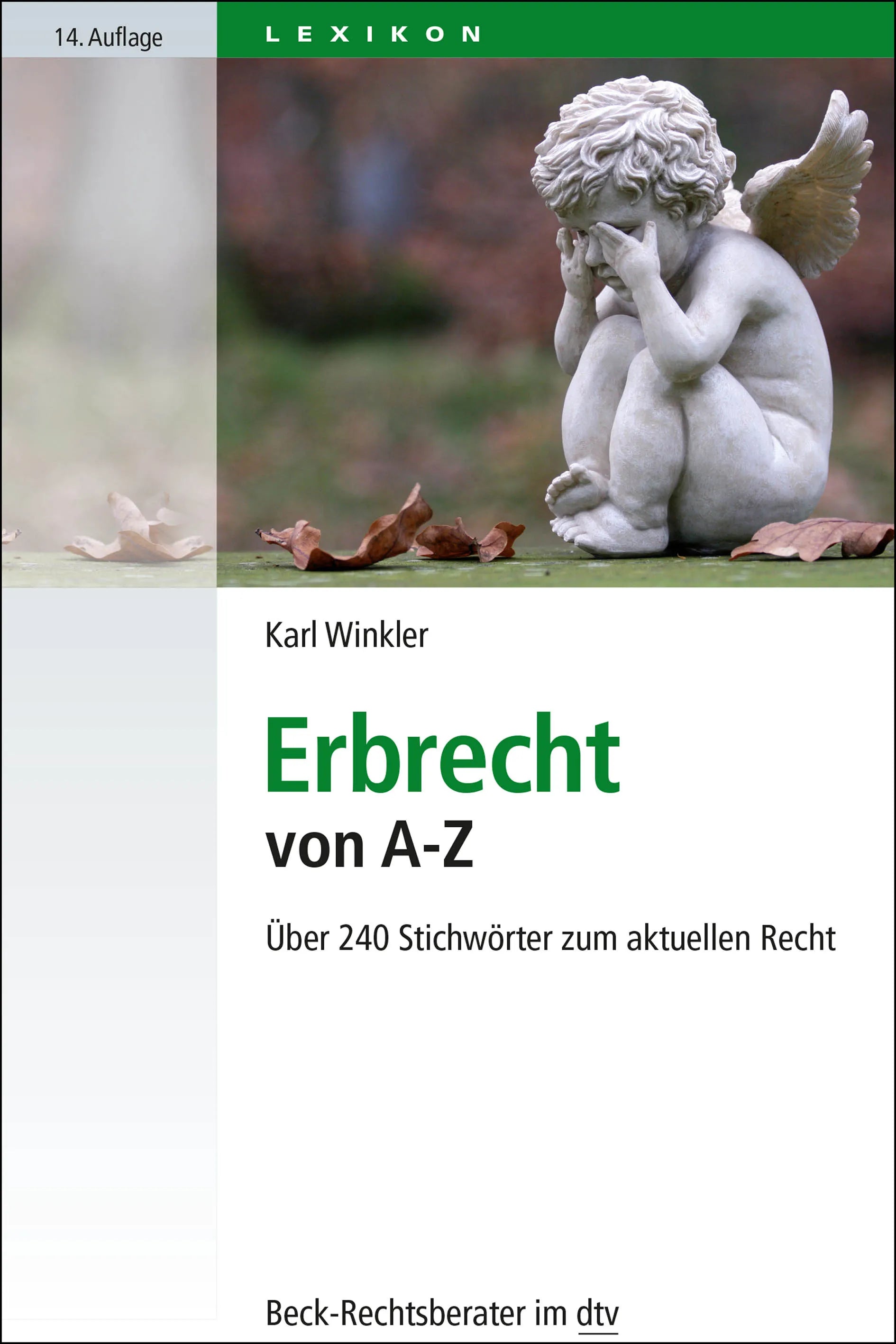 Buchcover von 'Erbrecht von A-Z' - Taschenbuch von Karl Winkler