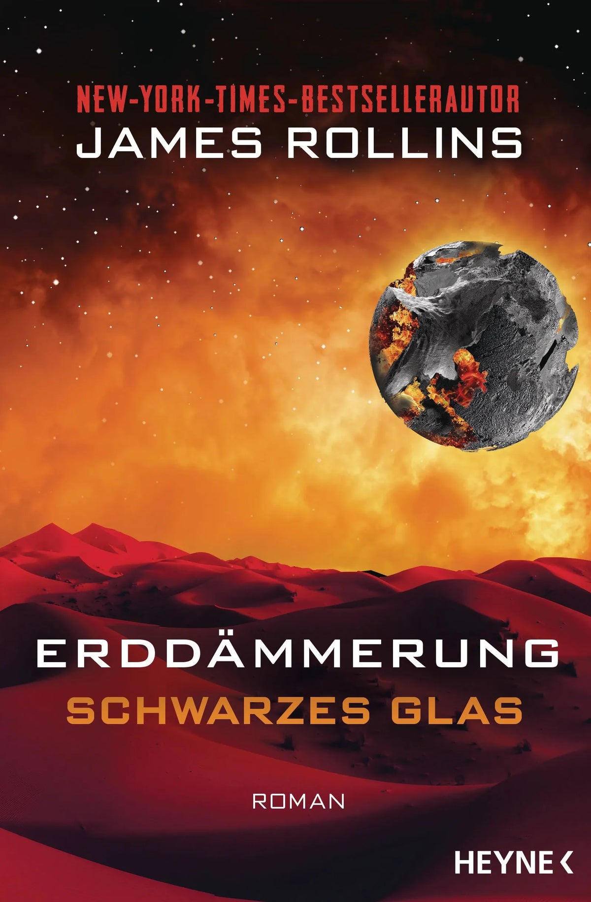 Cover: Erddämmerung – Schwarzes Glas (Paperback) von James Rollins