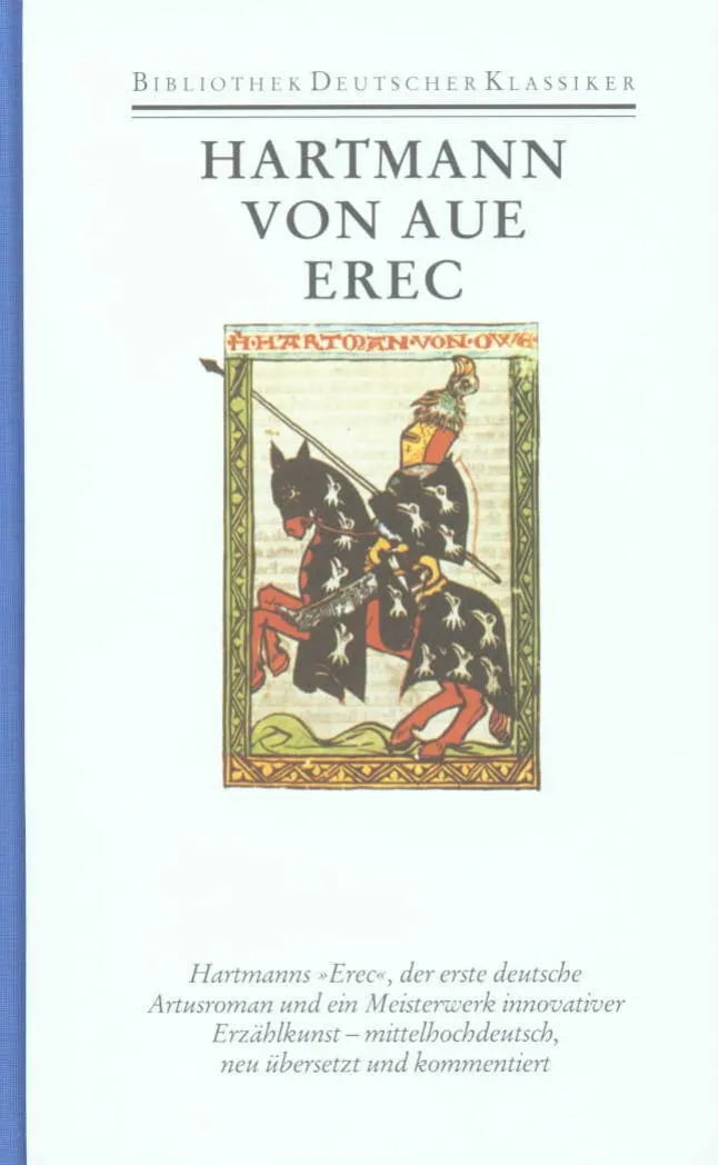 Buchcover von 'Erec' - Gebundene Ausgabe von Hartmann von Aue