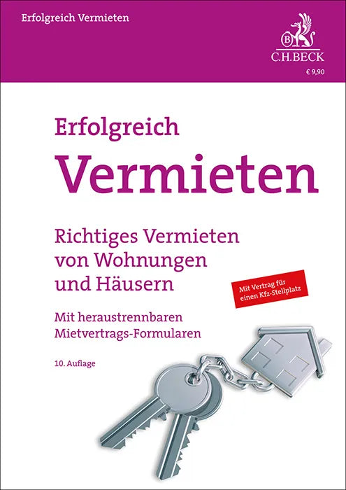 Buchcover von 'Erfolgreich Vermieten' - Taschenbuch von Peter Schüller