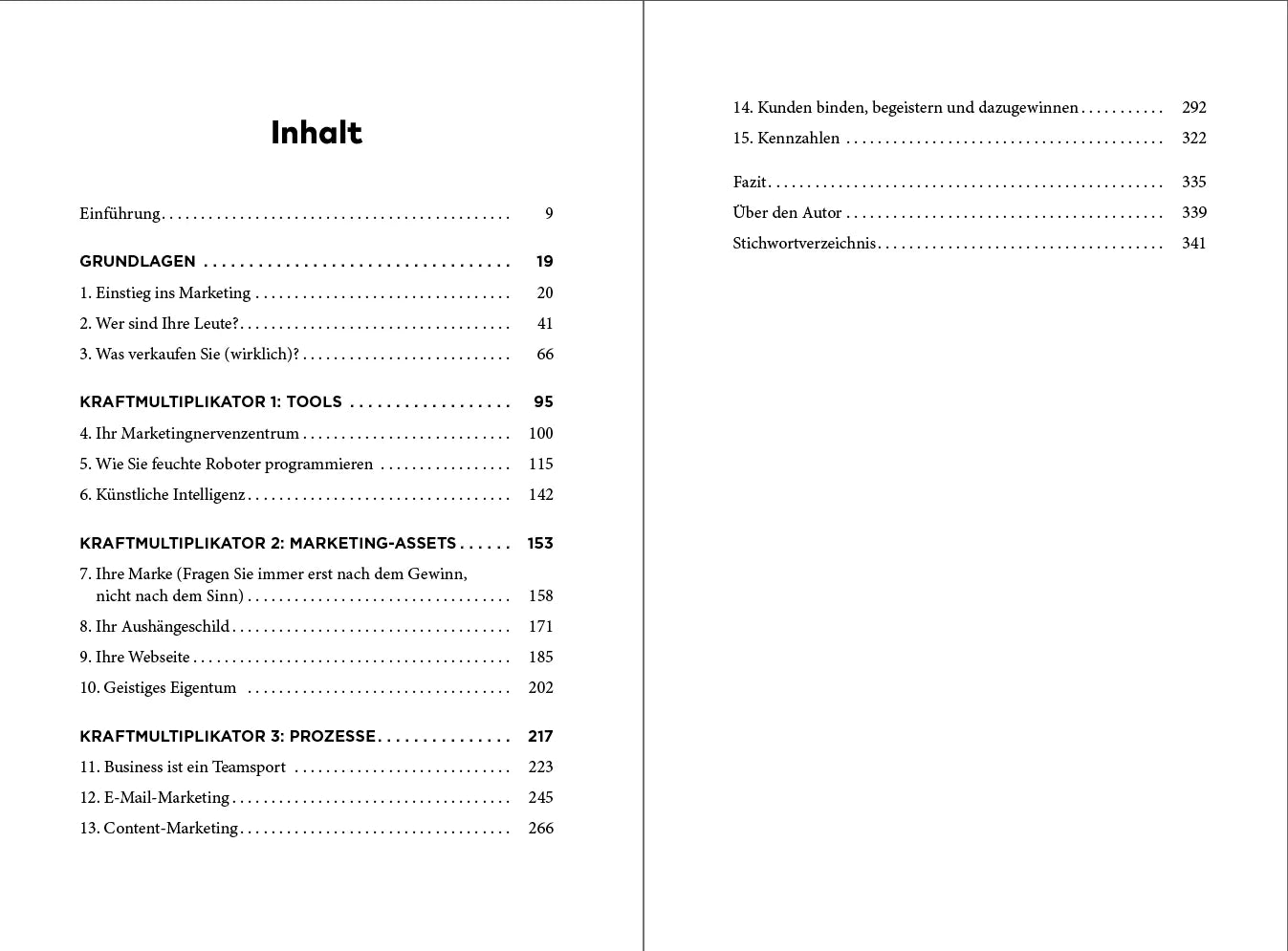 Innenansicht von 'Erfolgsmethode Lean Marketing' - Taschenbuch