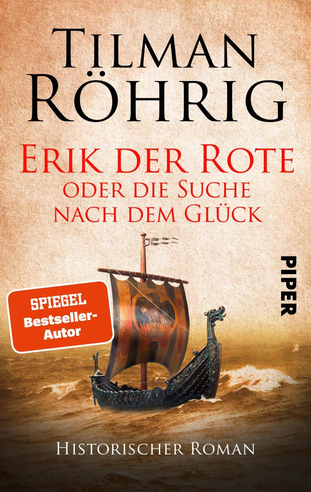 Buchcover von 'Erik der Rote oder die Suche nach dem Glück' - Taschenbuch von Tilman Röhrig