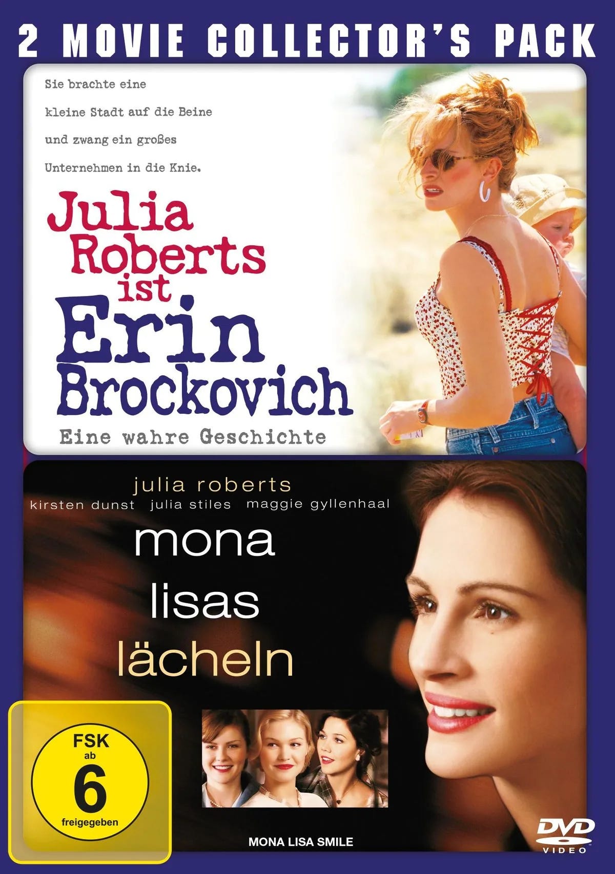 Erin Brokovich / Mona Lisas Lächeln - DVD