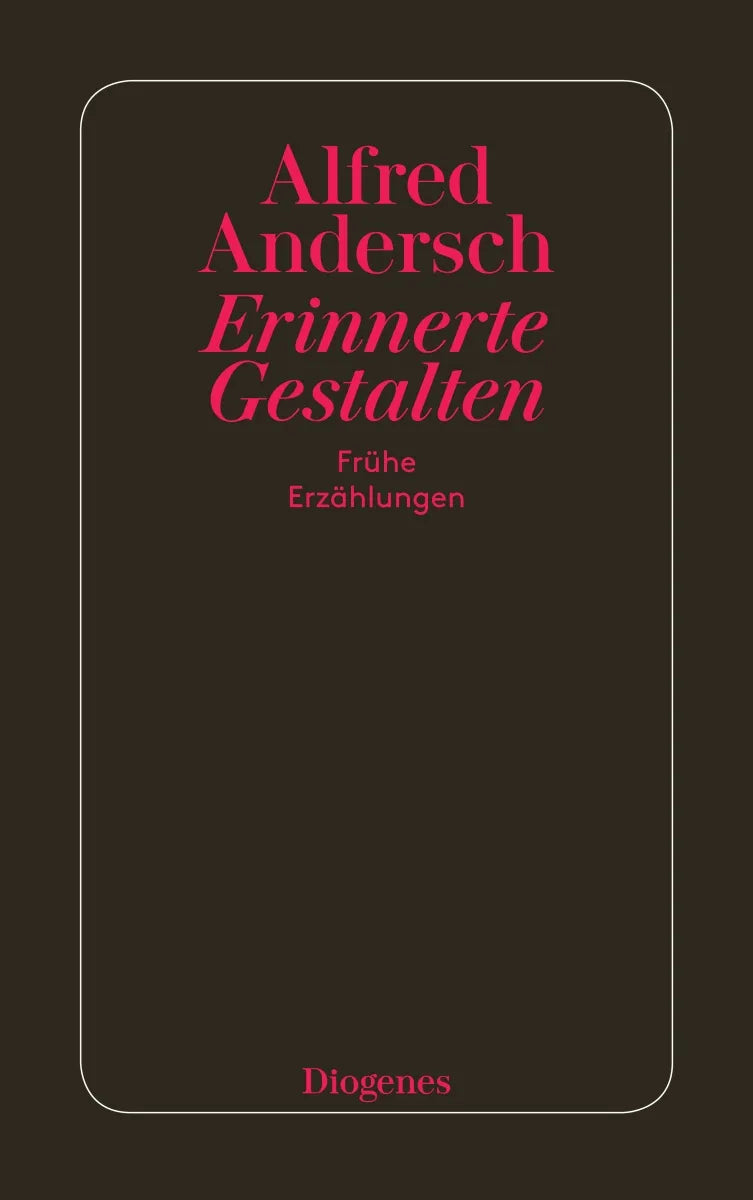 Buchcover von 'Erinnerte Gestalten' - Taschenbuch von Alfred Andersch