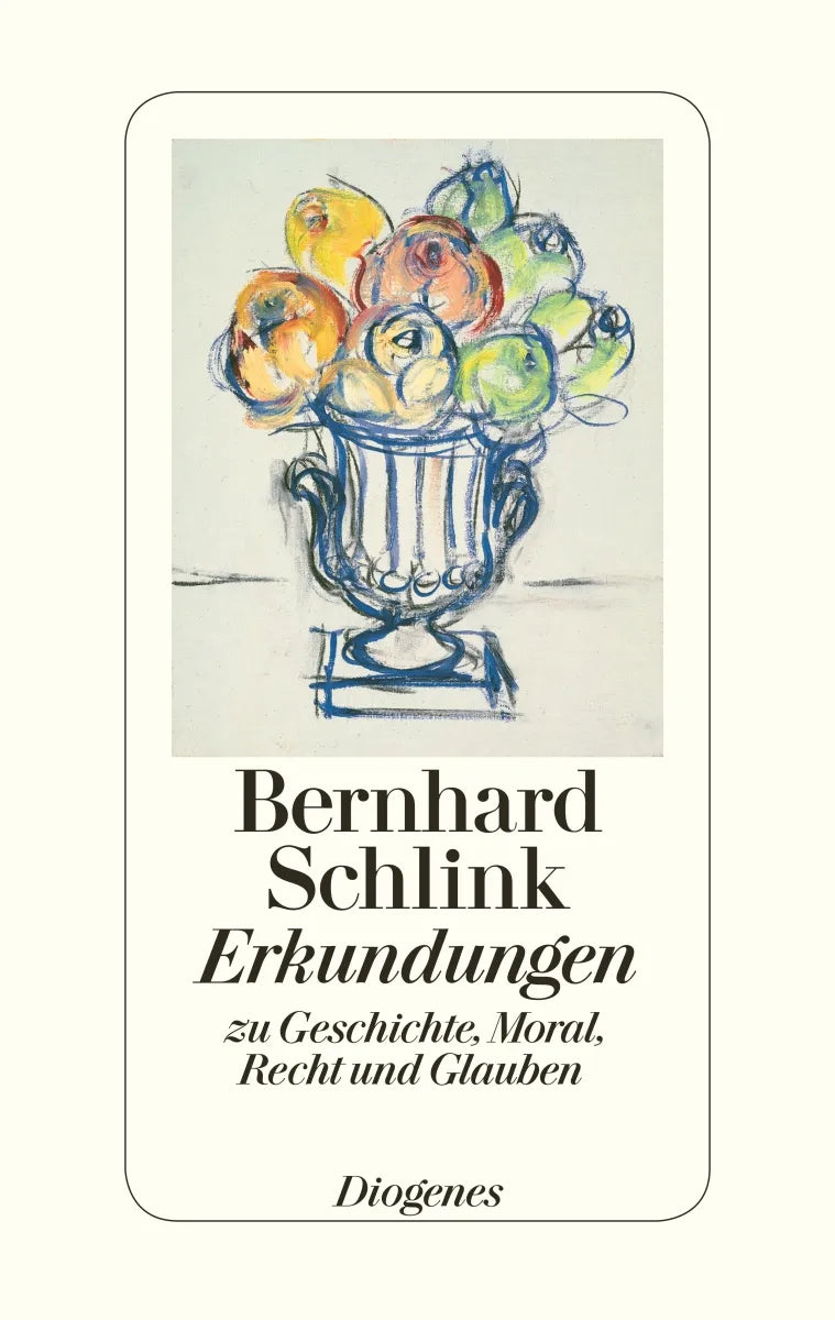 Buchcover von 'Erkundungen' - Gebundene Ausgabe von Bernhard Schlink